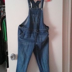 Denim overalls